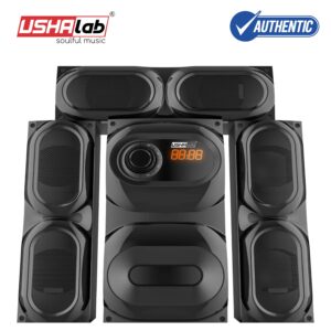 USHALAB USP-318BT 3.1 Multimedia Speaker System | 75W RMS with Bluetooth & Remote
