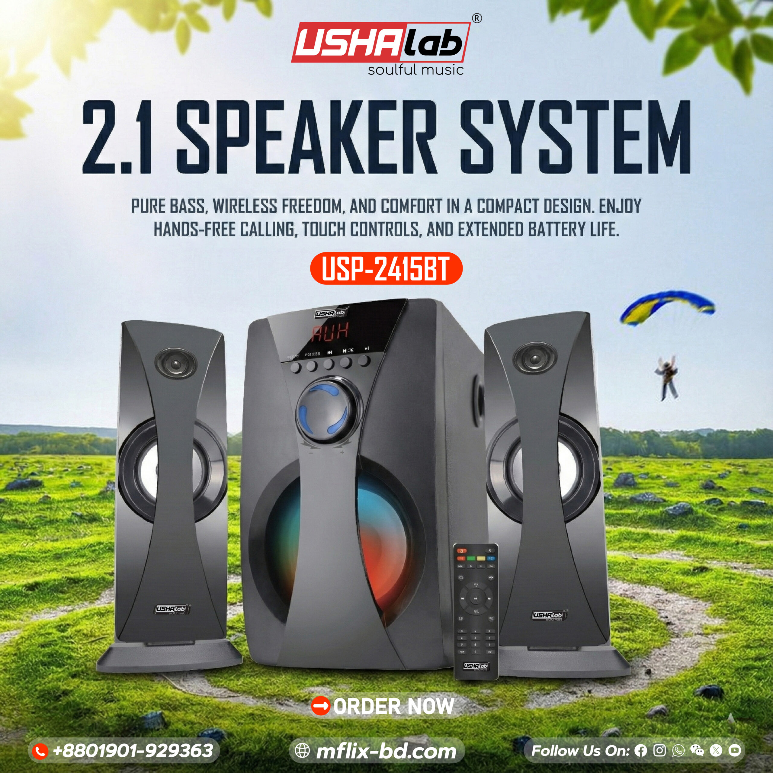 Multimedia Speaker System