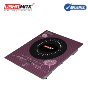 USHAMAX UIC-275GL Infrared Cooker | 2200W Aluminum & Glass Touch