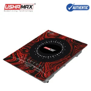 USHAMAX UIC-245GL Infrared Cooker | 2200W Aluminum & Glass Touch