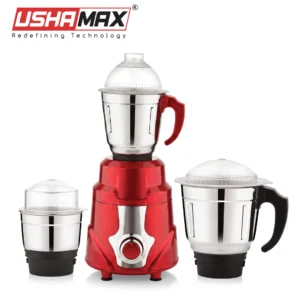USHAMAX MIXIVA Mixer Grinder | 1200W Commercial-Grade Pure Copper Motor