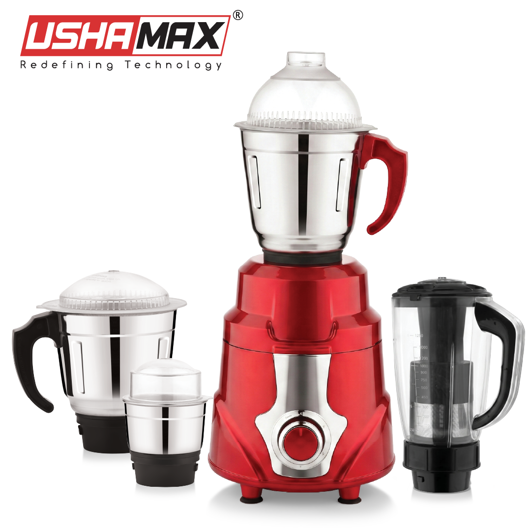 USHAMAX MIXIVA PRO Mixer Grinder | 1200W Commercial-Grade Pure Copper Motor - Image 3