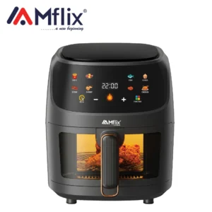 MFLIX Air Fryer 6.0L Capacity | 1700W Touch Control & Viewing Window