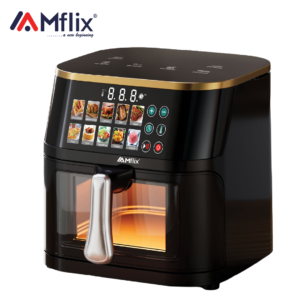 MFLIX Air Fryer 8016 | 8.0L Capacity 1800W Touch Control