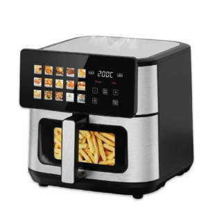MFLIX BIG BOSS-13 Digital Air Fryer - 13L Extra Large Capacity, 2200W | Wide Smart Touch Panel & Viewing Window