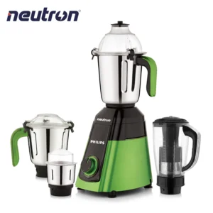 NEUTRON NBL-AURAMIX PRO Mixer Grinder - 1600W | Pure Copper Motor, 4 Jars (24,000 RPM) (Copy)
