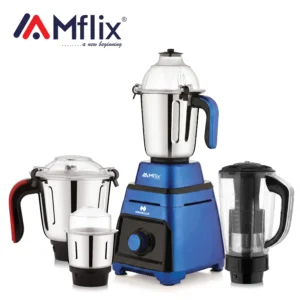 MFLIX MBL-ALEXA PRO Mixer Grinder 1800W | Ultimate Pure Copper Motor, 4 Jars