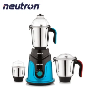 NEUTRON NBL-AVENZO Mixer Grinder - 1600W | Pure Copper Motor, 3 Jars (24,000 RPM)