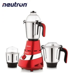 NEUTRON NBL-FERRARI X Mixer Grinder - 1400W | Pure Copper Motor, 3 Jars (22,000 RPM)