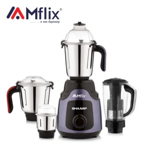 MFLIX MBL-SPINIX PRO Mixer Grinder - 1700W | Pure Copper Motor, 4 Jars (26,000 RPM)