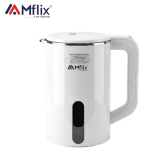 MFLIX MEK-222D Electric Kettle 2.0L | 1500W Vintage Design, Double Layer