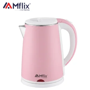 MFLIX MEK-208D Electric Kettle 2.0L | 1500W Double Layer, Cordless