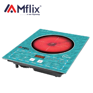 MFLIX MIC-C3 Digital Infrared Cooker - 2200W | Any Pot Supported, Smart Touch Control & Glass Top